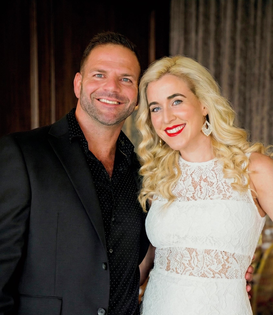 Stephanie and Seamus O'Brien owners of The Salty Zebra Bistro Jupiter Florida