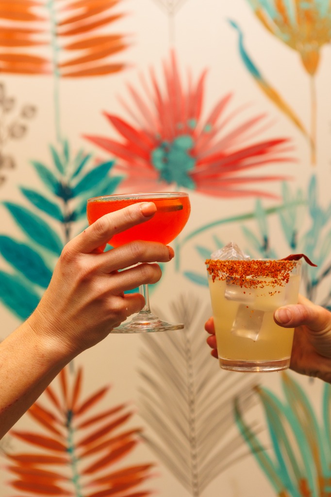 Craft cocktails with housemade bitters at Happy Hour - The Salty Zebra Bistro Jupiter Florida